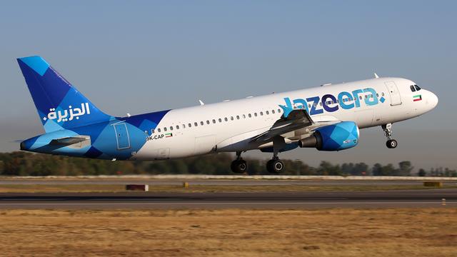 9K-CAP:Airbus A320-200:Jazeera Airways